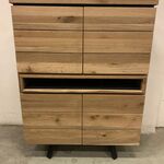 Larissa highboard, cigar brown